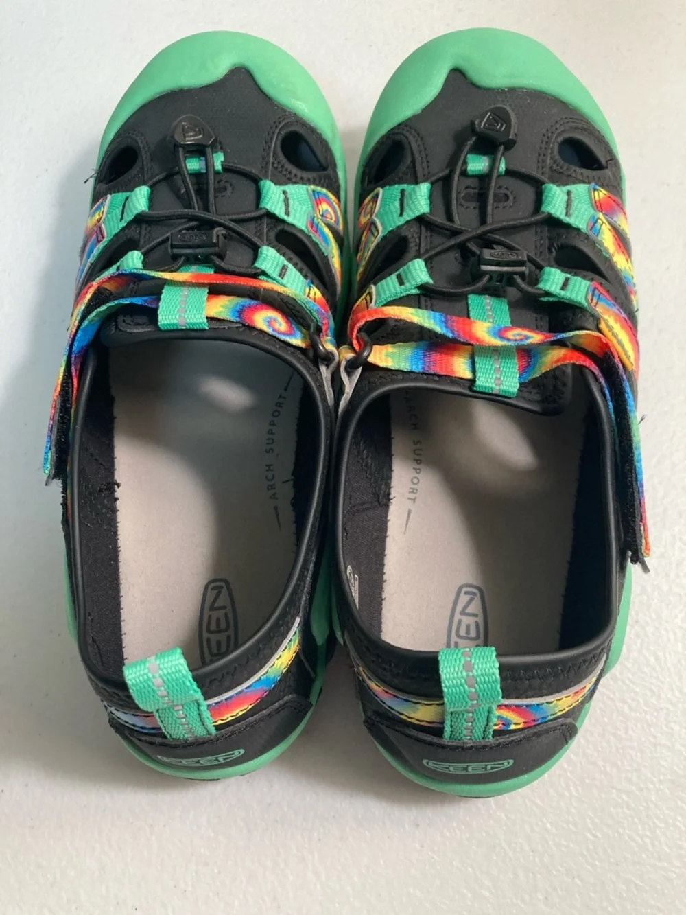 Keen Knotch Creek Tie Dye Washable Hiking Sandals - Picture 3 of 9
